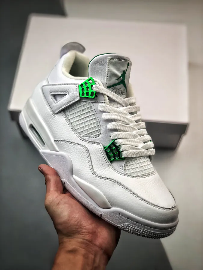 Air Jordan 4 Retro Green Metallic