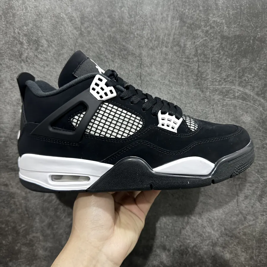 Air Jordan AJ4 Retro White Thunder Authentic Reproduction