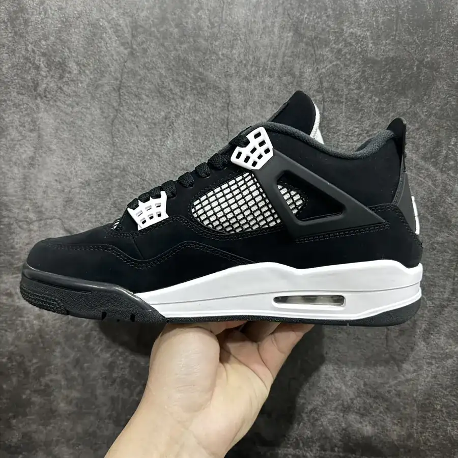 Air Jordan AJ4 Retro White Thunder Authentic Reproduction