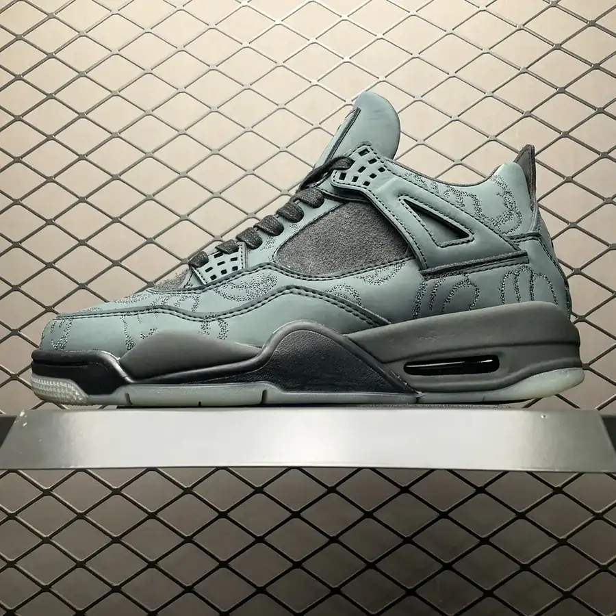 Kaws x Air Jordan 4 Limited Edition Cultural Basketball Shoe