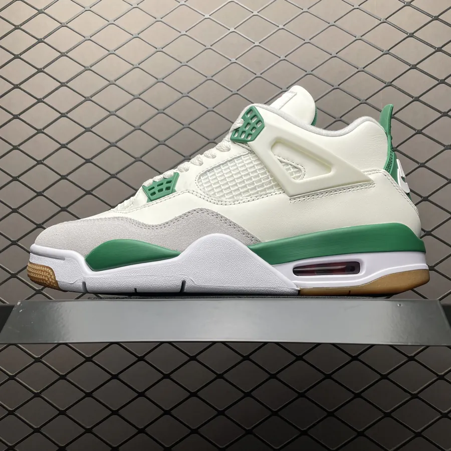 NK SB x Air Jordan 4 Pine Green Cultural Basketball Shoes
