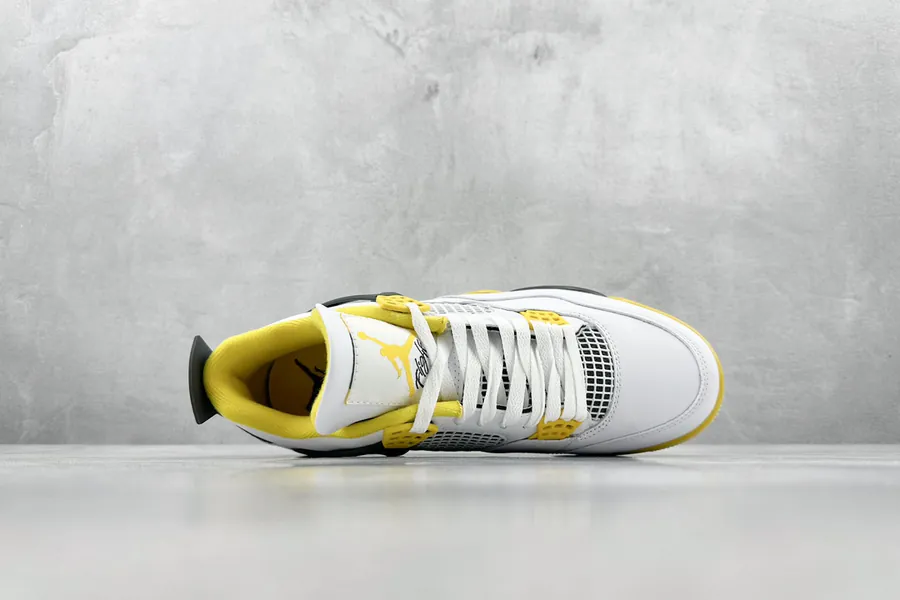 F Air Jordan AJ4 Retro Original Calfskin, Authentic Design