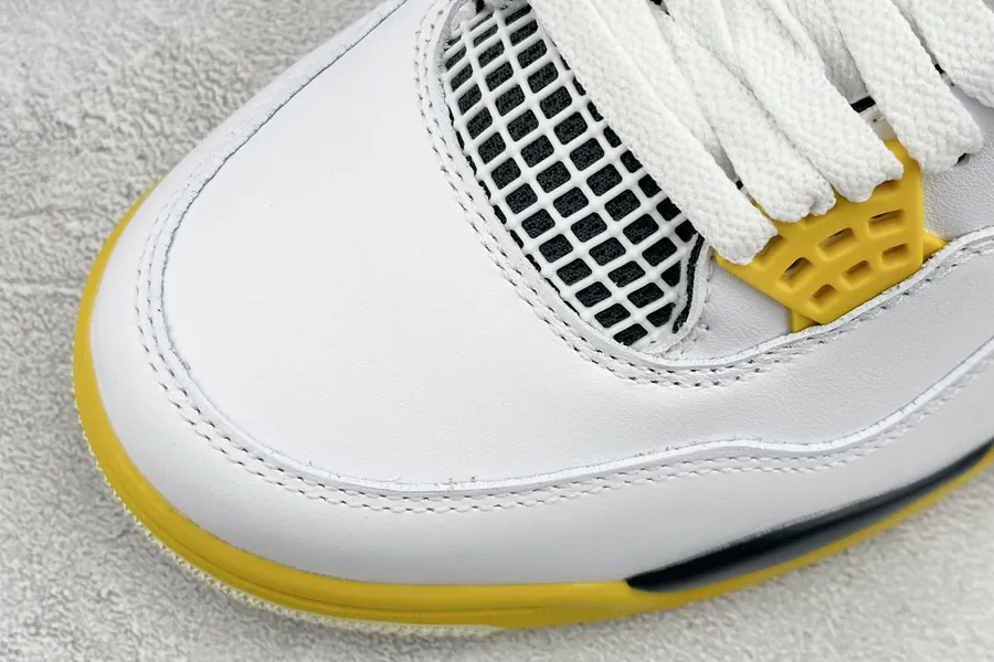 F Air Jordan AJ4 Retro Original Calfskin, Authentic Design