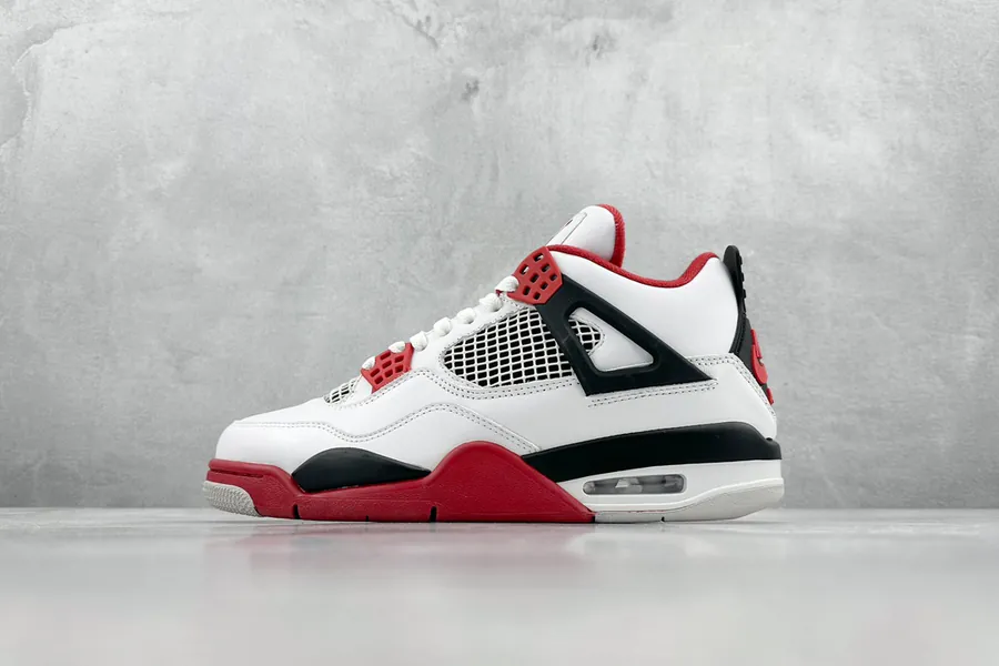 K Air Jordan AJ4 Retro Fire Red DC7770 160