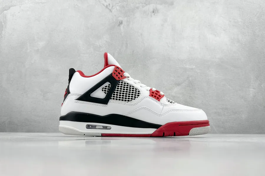 K Air Jordan AJ4 Retro Fire Red DC7770 160