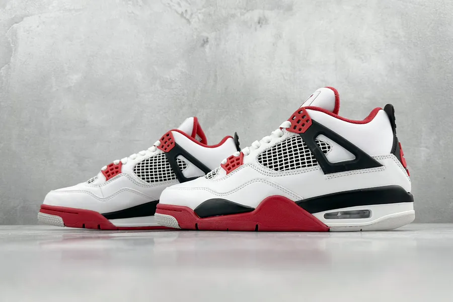 K Air Jordan AJ4 Retro Fire Red DC7770 160