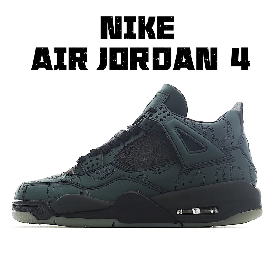Kaws x Air Jordan 4 Exclusive Cultural Basketball Shoe