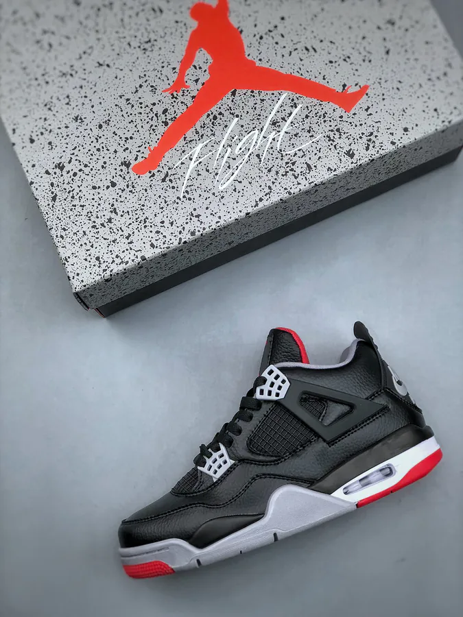 K Air Jordan 4 Retro Bred Reimagined Bucket Bag