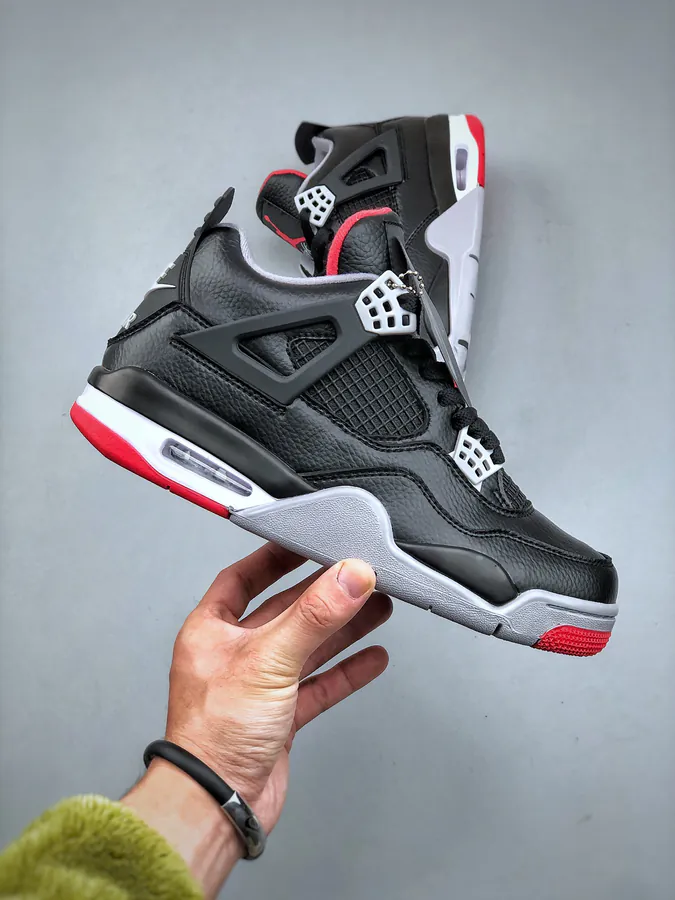 K Air Jordan 4 Retro Bred Reimagined Bucket Bag