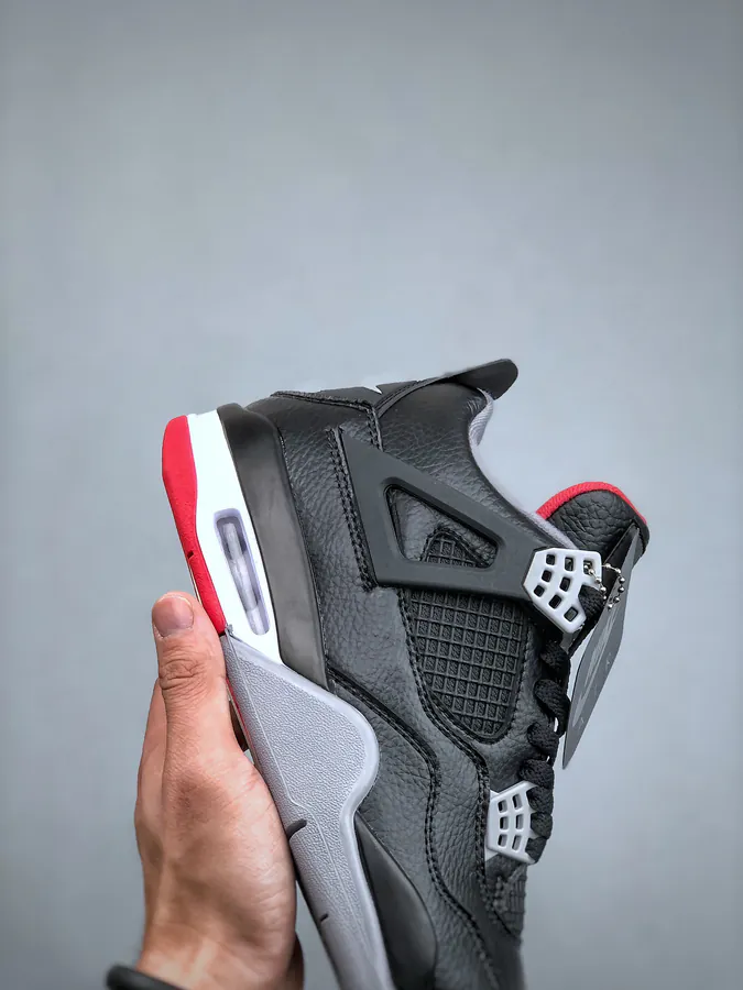 K Air Jordan 4 Retro Bred Reimagined Bucket Bag