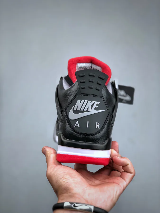 K Air Jordan 4 Retro Bred Reimagined Bucket Bag