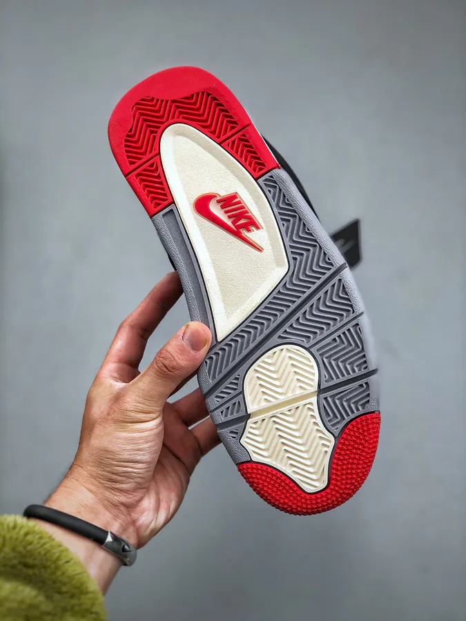 K Air Jordan 4 Retro Bred Reimagined Bucket Bag