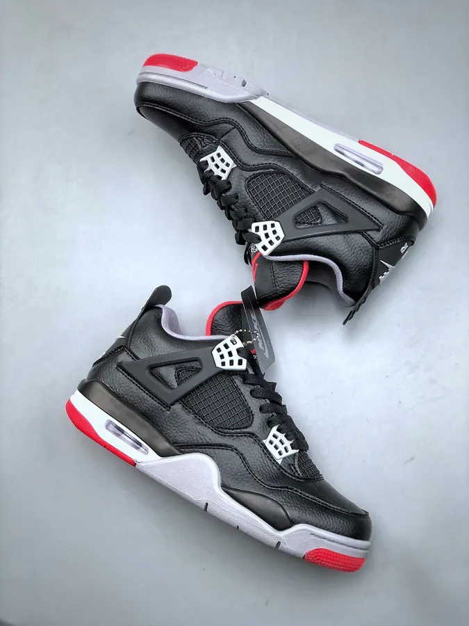 K Air Jordan 4 Retro Bred Reimagined Bucket Bag