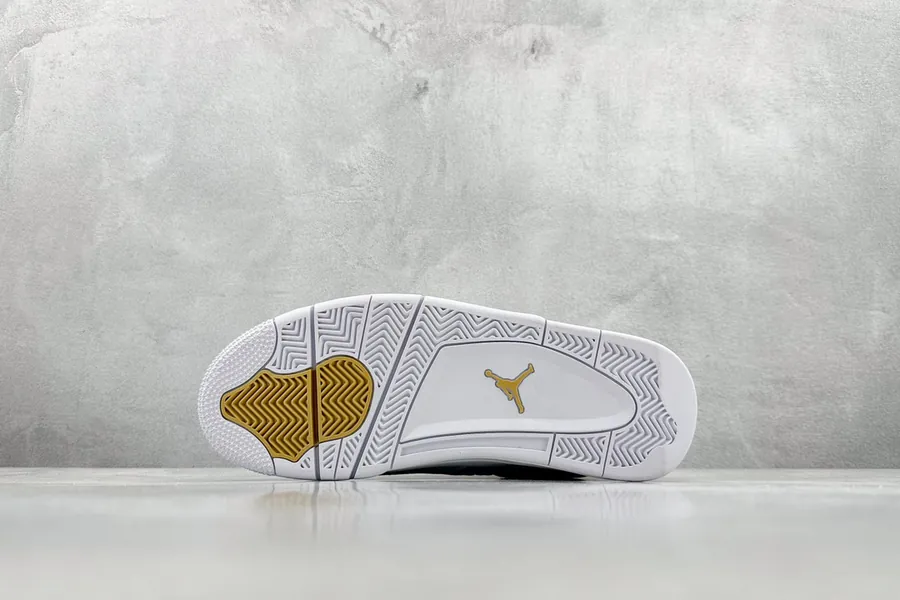 I8 Air Jordan 4 White Gold