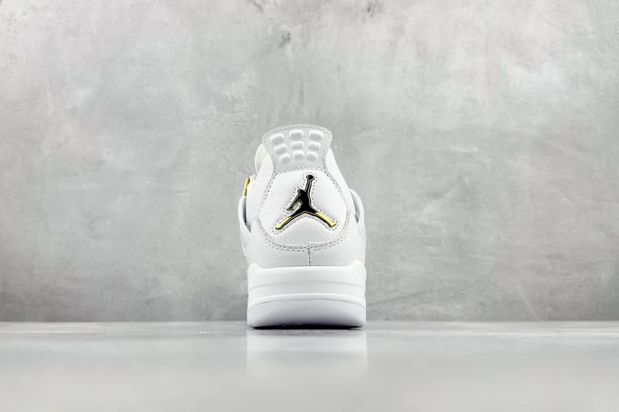 I8 Air Jordan 4 White Gold