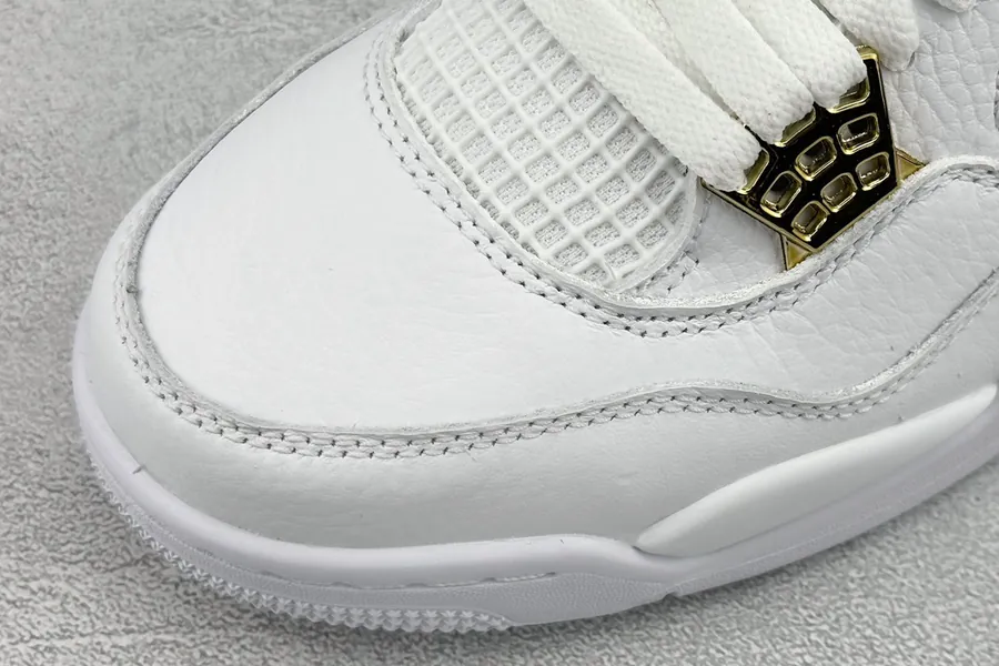 I8 Air Jordan 4 White Gold