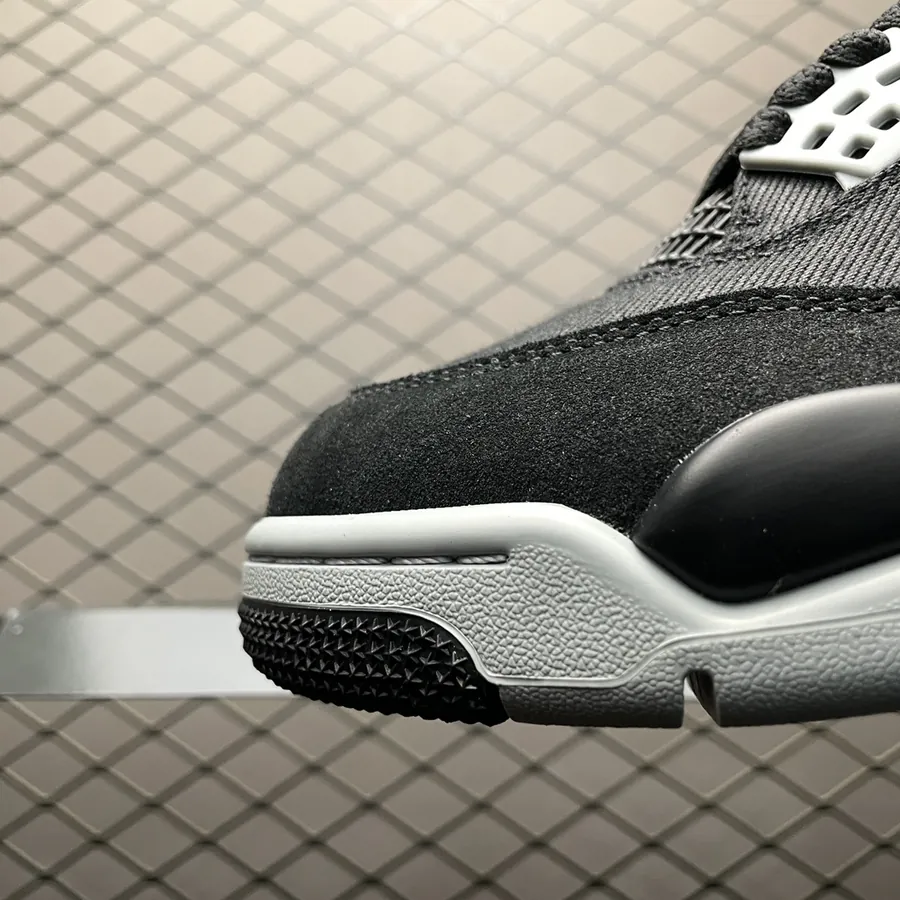 Air Jordan 4 Retro Black Canvas