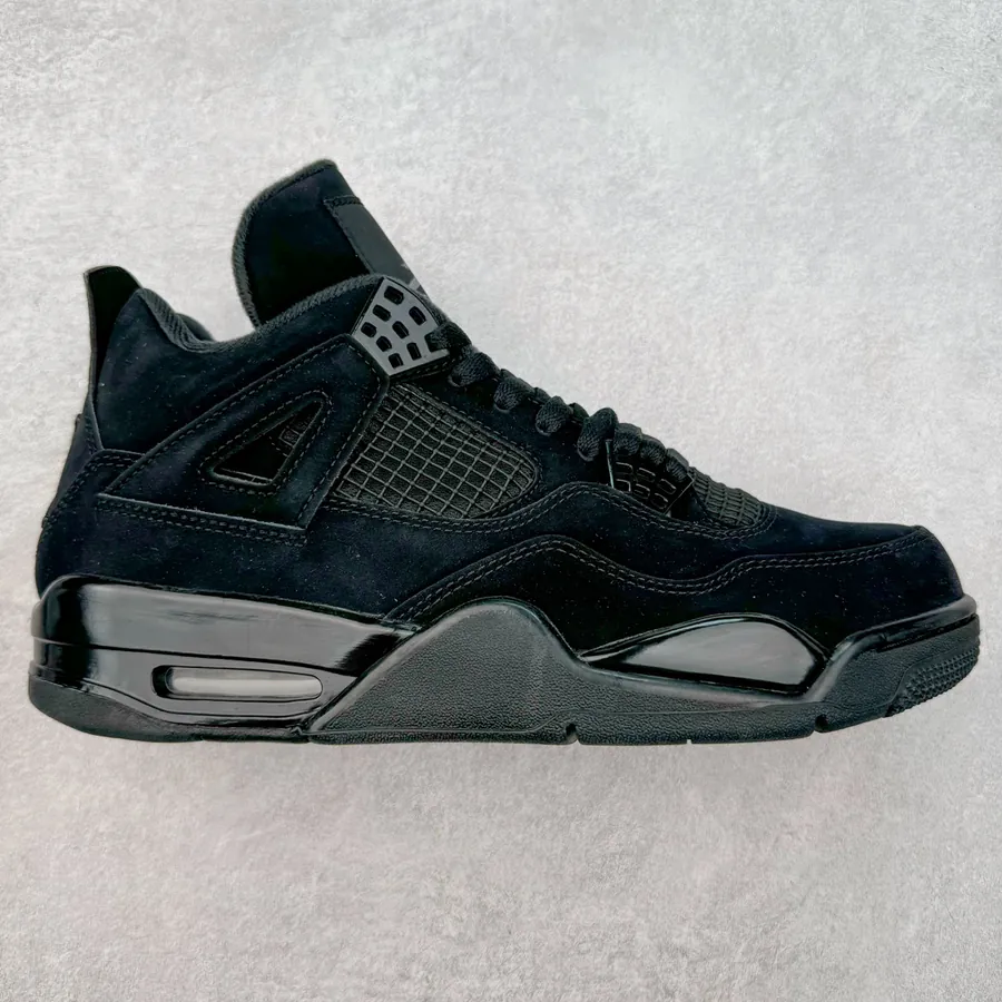 Air Jordan AJ4 Retro Black Cat, Original Sole and Mold