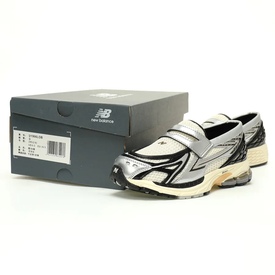 New Balance 1906L Loafer in Beige and Silver