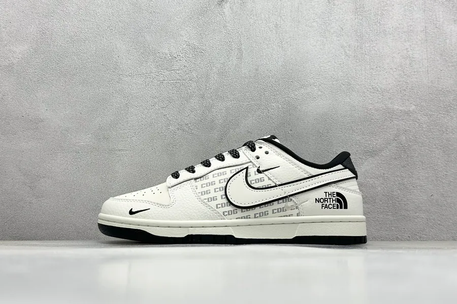 Nike SB Dunk Low x North Face Custom Edition Low Top Sneakers