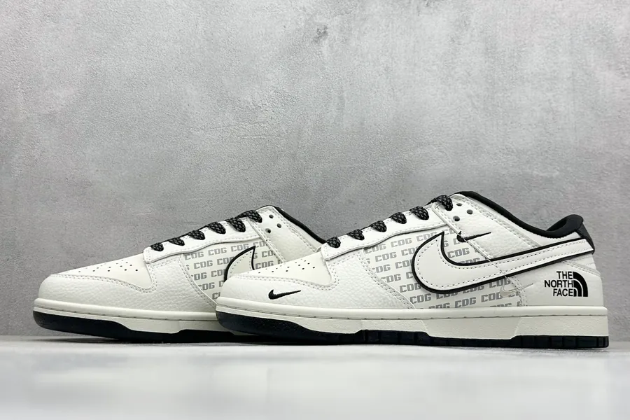 Nike SB Dunk Low x North Face Custom Edition Low Top Sneakers