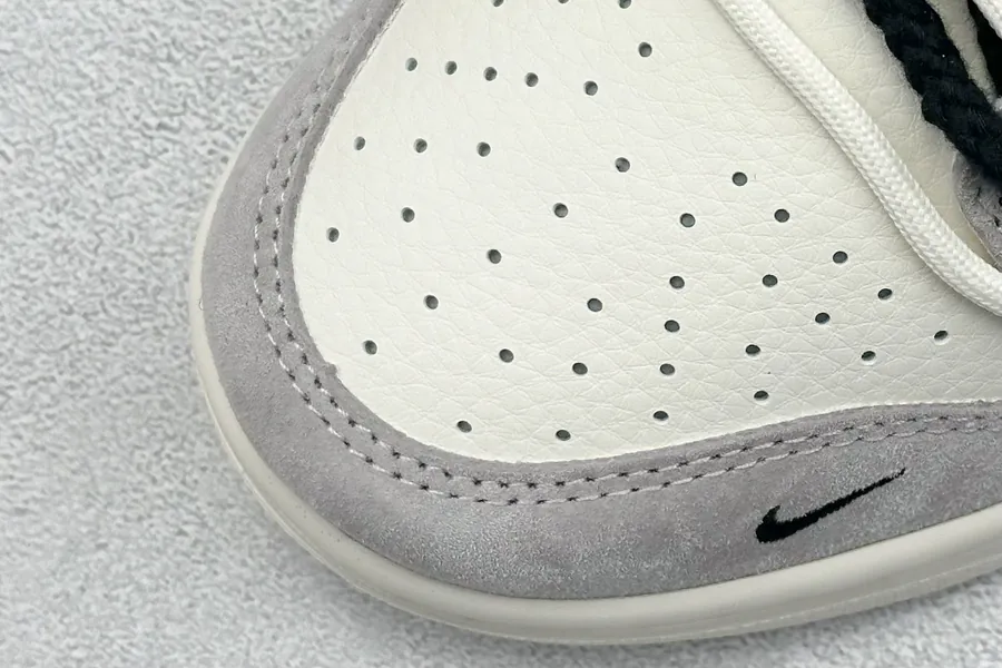 Nk SB Dunk Low Stussy Webbing Black Hook, Premium Customized Low Top Sneakers