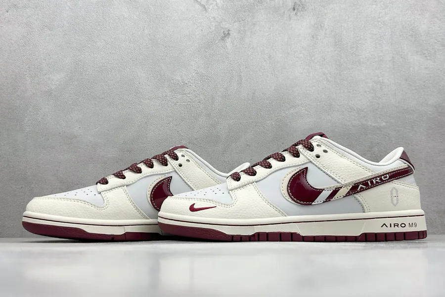 Nike SB Dunk Low Question M9 Red Edition Premium Customized Low Top Sneakers