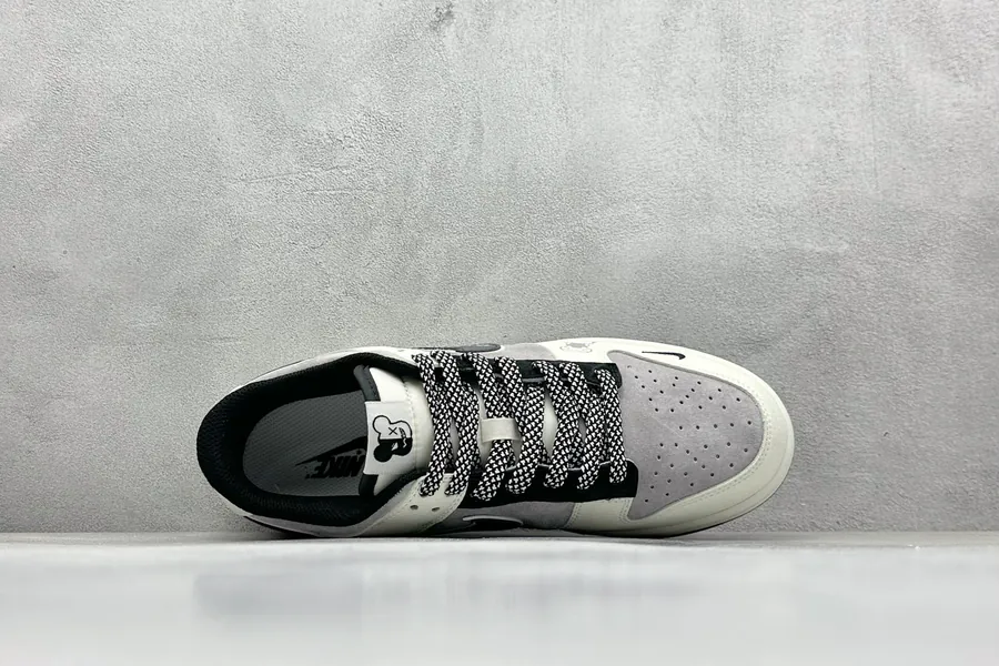 NK SB Dunk Low Custom Collaboration Low Top Sneakers