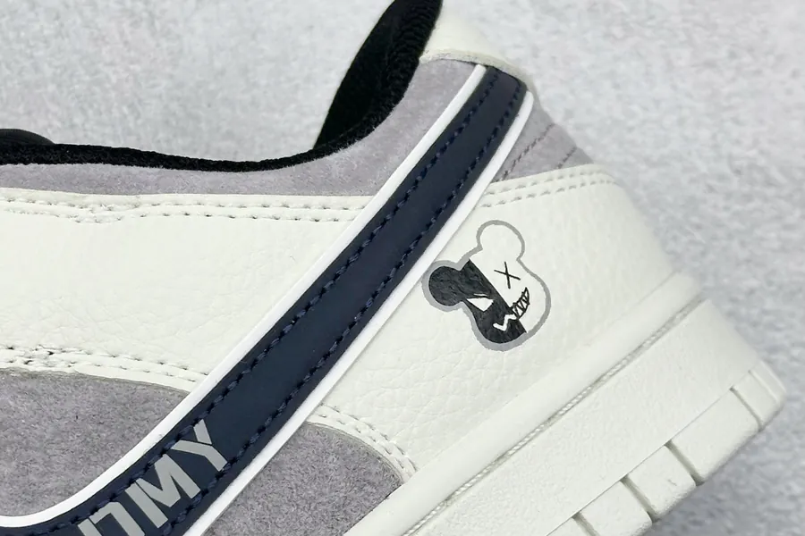 NK SB Dunk Low Custom Collaboration Low Top Sneakers