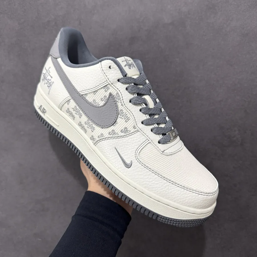 NK Air Force 107 Low Customized Canvas Low Sneakers