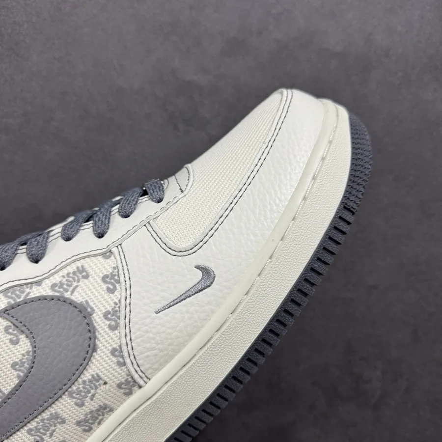NK Air Force 107 Low Customized Canvas Low Sneakers