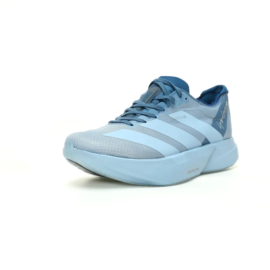 Adizero Adios Pro 4 Ash Blue Lightweight Running Shoes