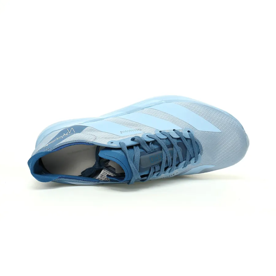 Adizero Adios Pro 4 Ash Blue Lightweight Running Shoes