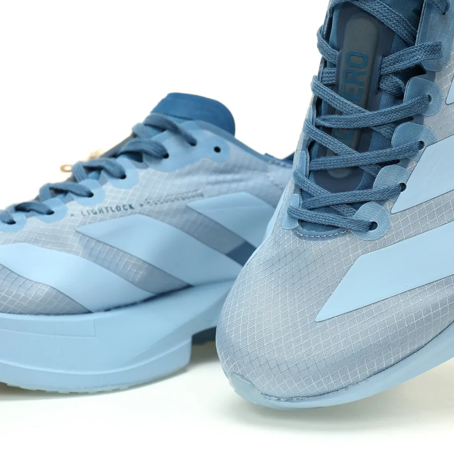 Adizero Adios Pro 4 Ash Blue Lightweight Running Shoes