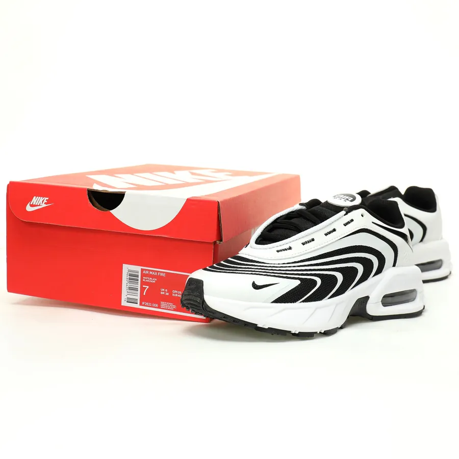 Nike Air Max Fire BlackRed Classic Retro Running Shoes
