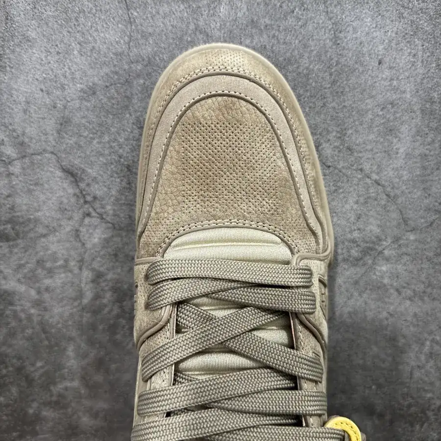 LV Trainer in Light Brown Leather