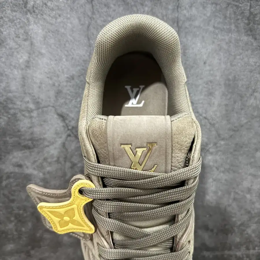 LV Trainer in Light Brown Leather