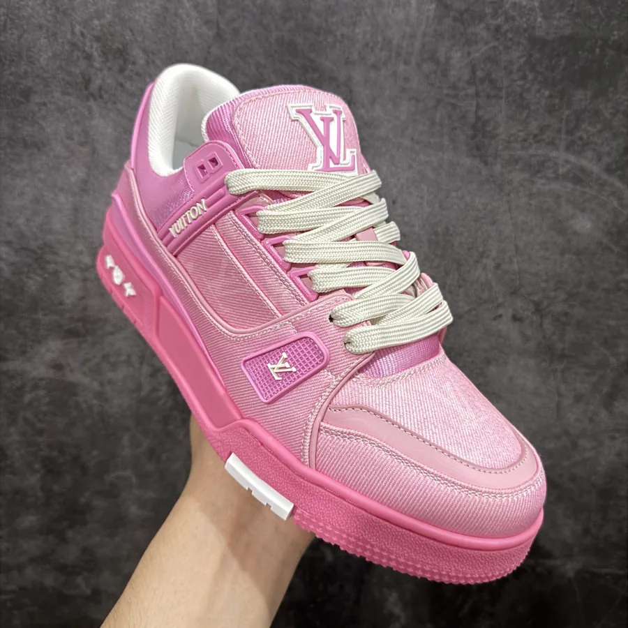 LV Trainer Floral Print