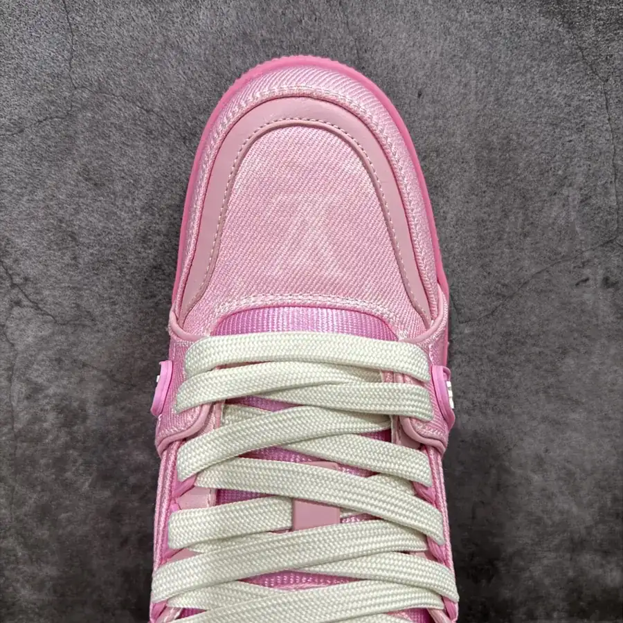 LV Trainer Floral Print