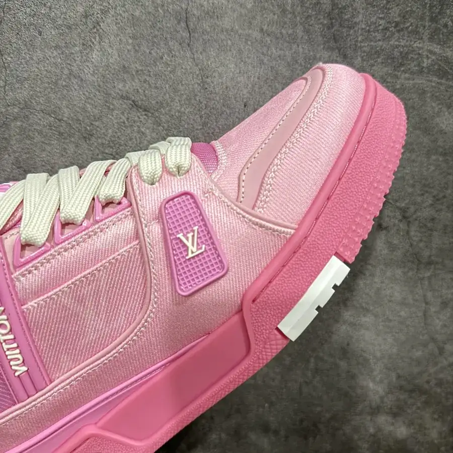 LV Trainer Floral Print