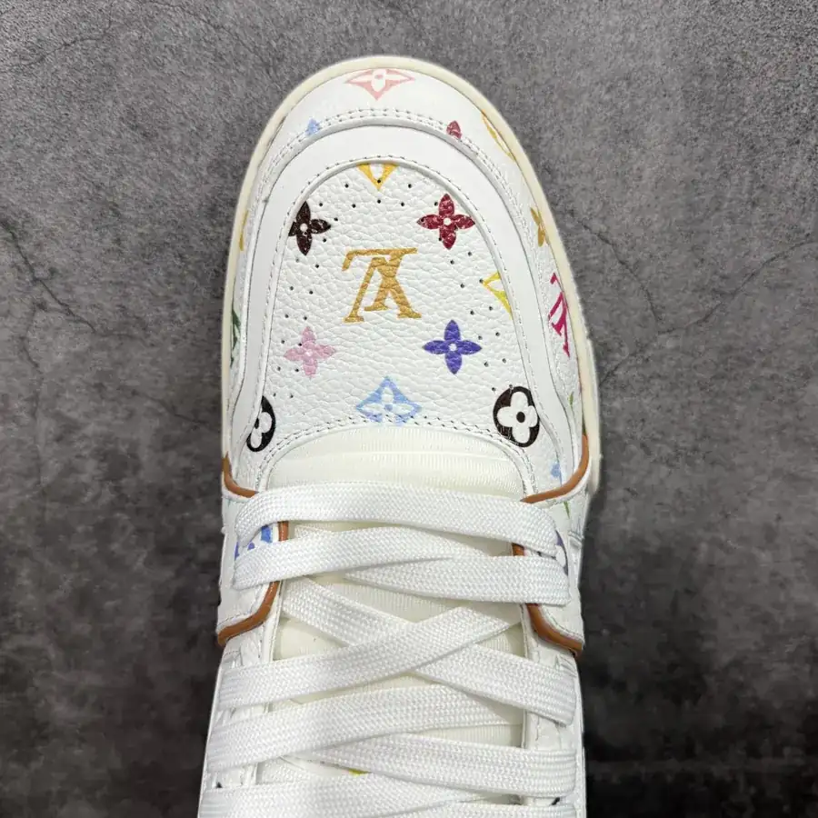 LV Trainer White Tricolor Premium Quality