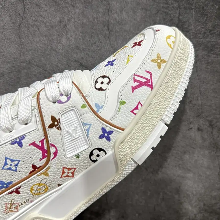 LV Trainer White Tricolor Premium Quality