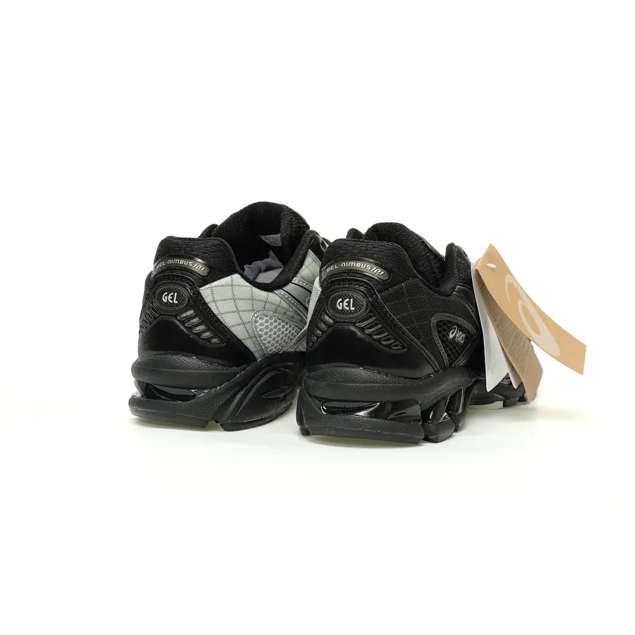 ASICS Gel Nimbus 10.1 Black Grey Lightweight Cushioning Running Shoes