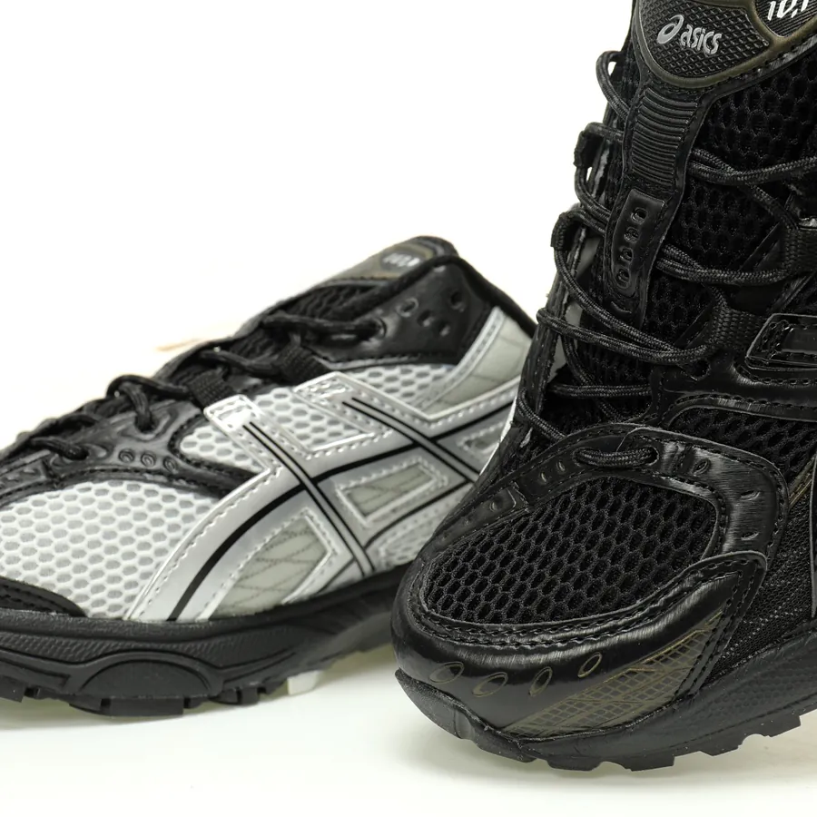 ASICS Gel Nimbus 10.1 Black Grey Lightweight Cushioning Running Shoes