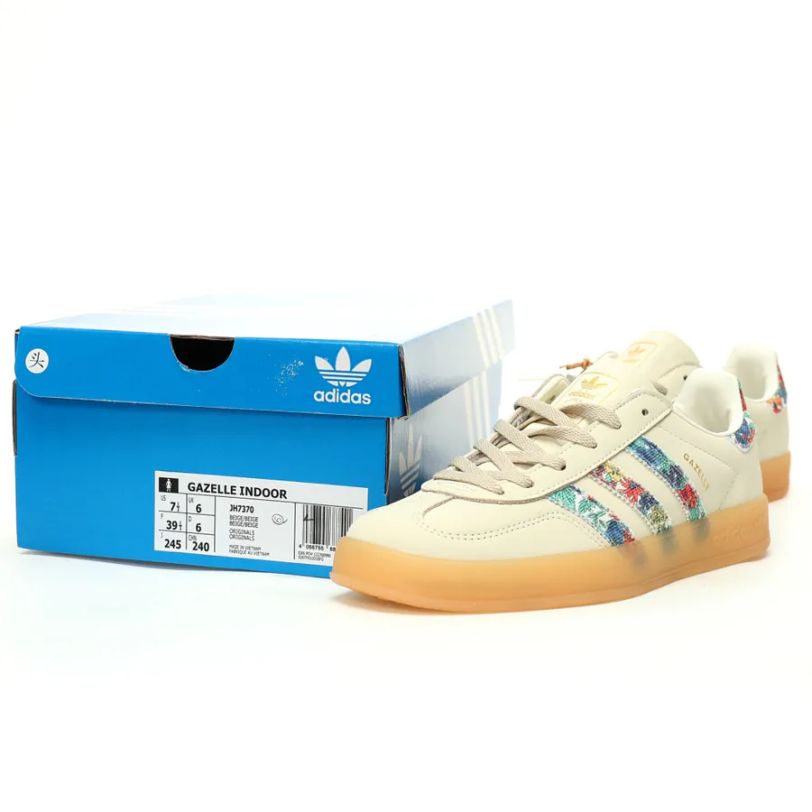 Adidas Gazelle Indoor Trainers Vintage Style Low Top Sneakers