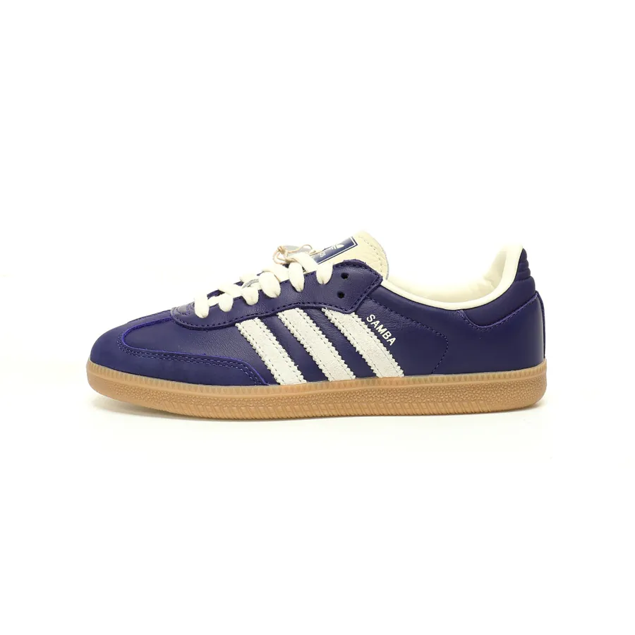 Originals Samba OG Low Top Sneaker in Collegiate Purple