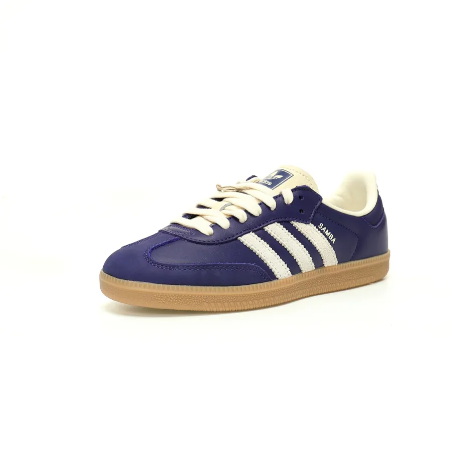 Originals Samba OG Low Top Sneaker in Collegiate Purple