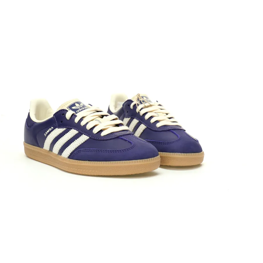 Originals Samba OG Low Top Sneaker in Collegiate Purple
