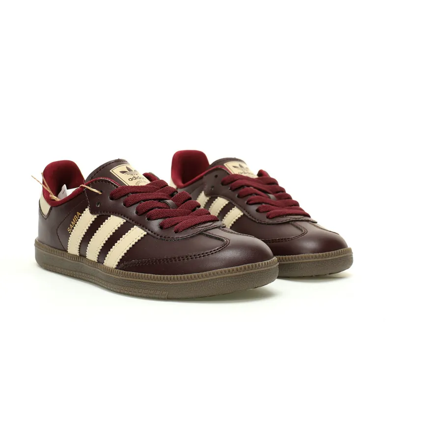 Originals Samba OG Dark Red Caramel Sole Men's Sneaker
