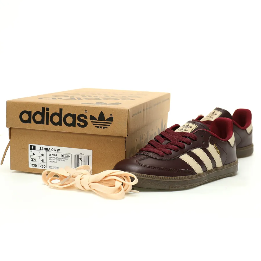 Originals Samba OG Dark Red Caramel Sole Men's Sneaker